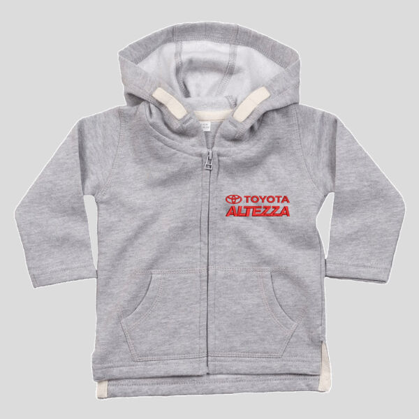 Embroidered Toyota Altezza Front and Back  - Baby hoodie Thumbnail