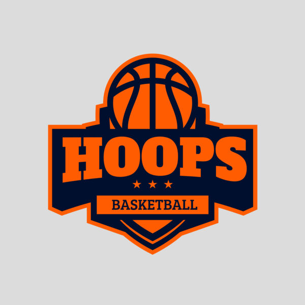 Hoops Basketball logo template 03 Thumbnail