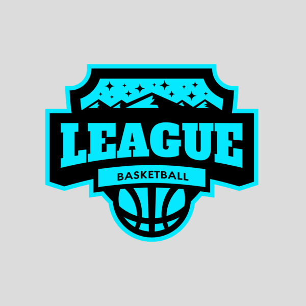League Basketball logo template Thumbnail