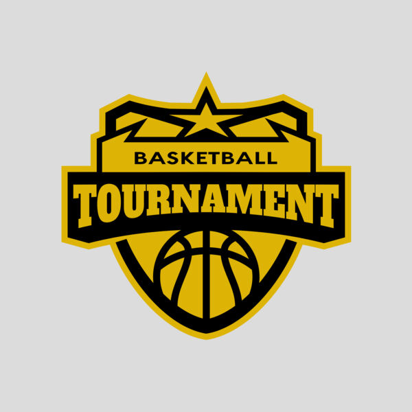 Tournament Basketball logo template 02 Thumbnail