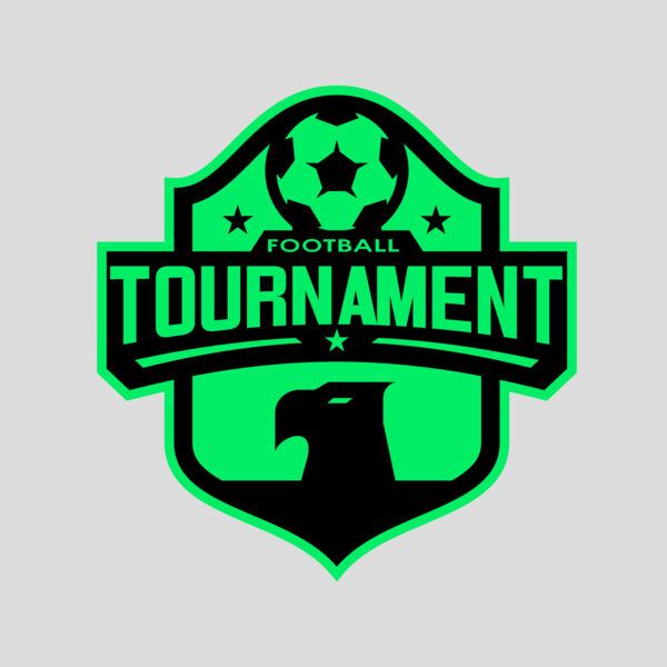 Tournament Football logo template 02 Thumbnail