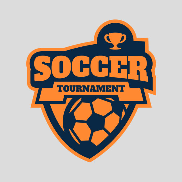 Soccer Tournament league logo template Thumbnail