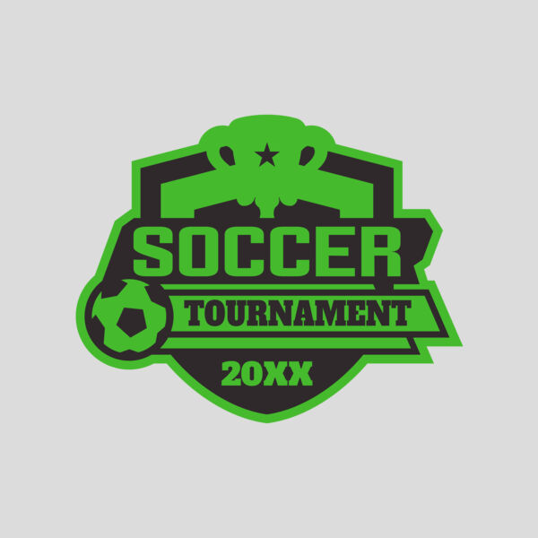 Soccer Tournament logo template 02 Thumbnail