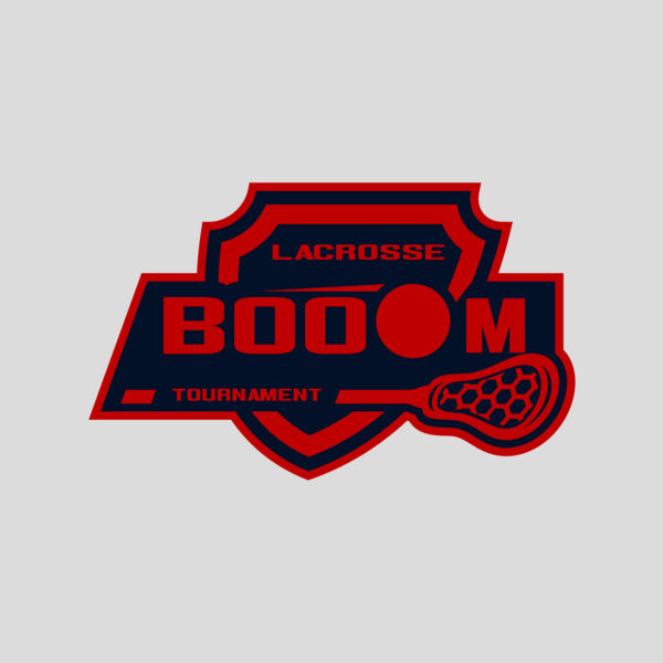 Boom Tournament Lacrosse Logo Template Thumbnail
