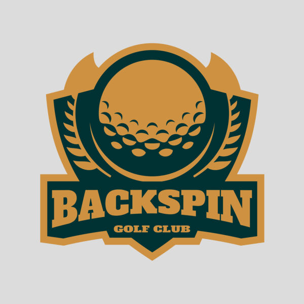 Backspin Golf club logo template Thumbnail