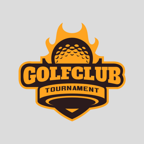 Golf Club Tournament logo template 04 Thumbnail