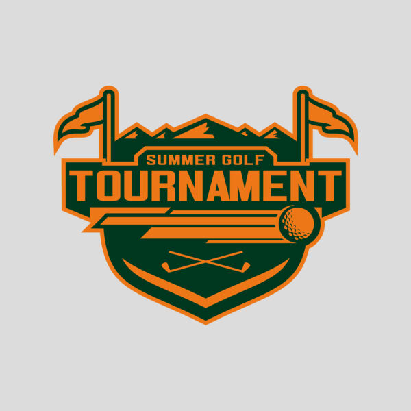 Tournament Summer golf logo template	02 Thumbnail