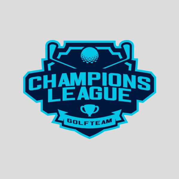 Champions League Golf Team logo template Thumbnail