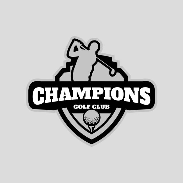 Champions Golf Club logo template Thumbnail
