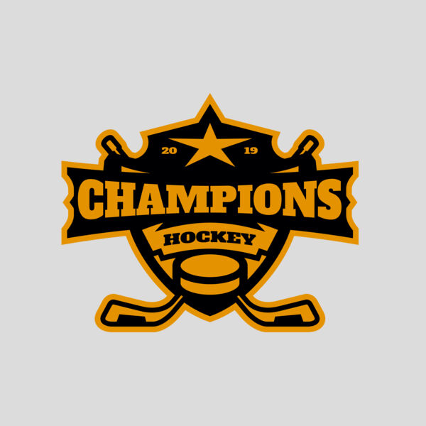 Champions Hockey logo template 02 Thumbnail