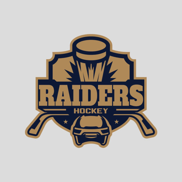 Raiders Hockey logo template Thumbnail