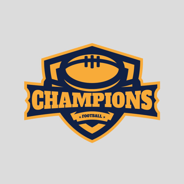 Champions Football logo template Thumbnail
