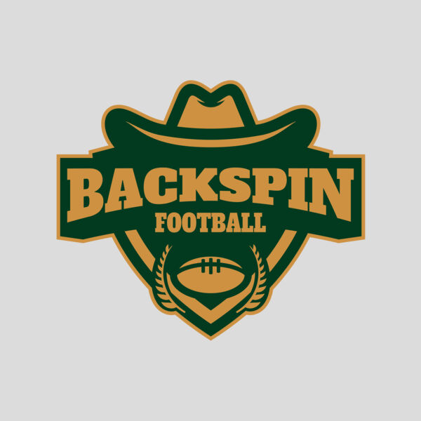 Backspin Football logo template Thumbnail
