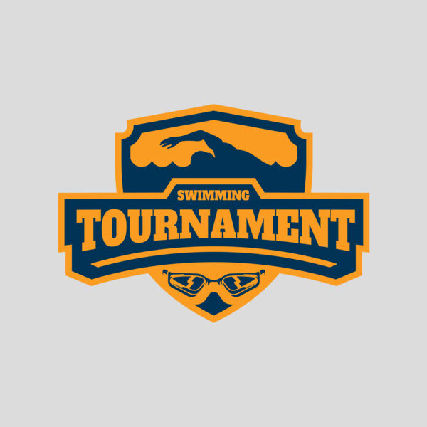 Swimming Tournament logo template 02 Thumbnail