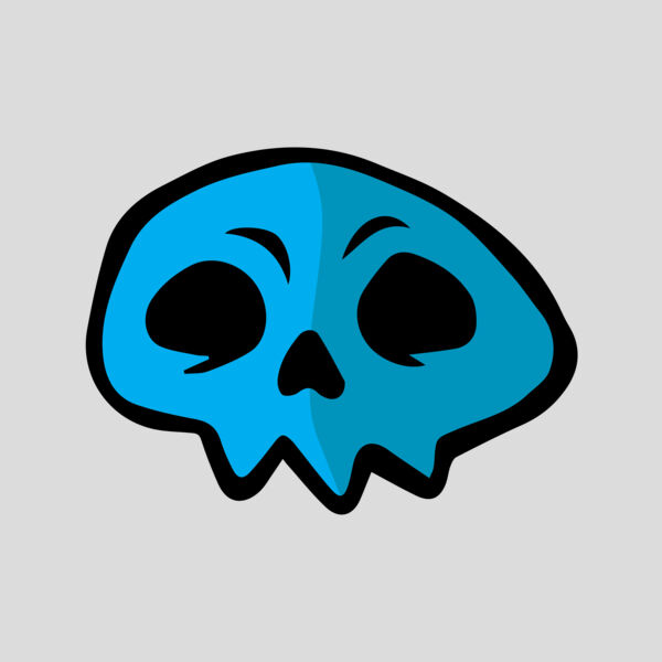 Elements Skull logo template 02 Thumbnail