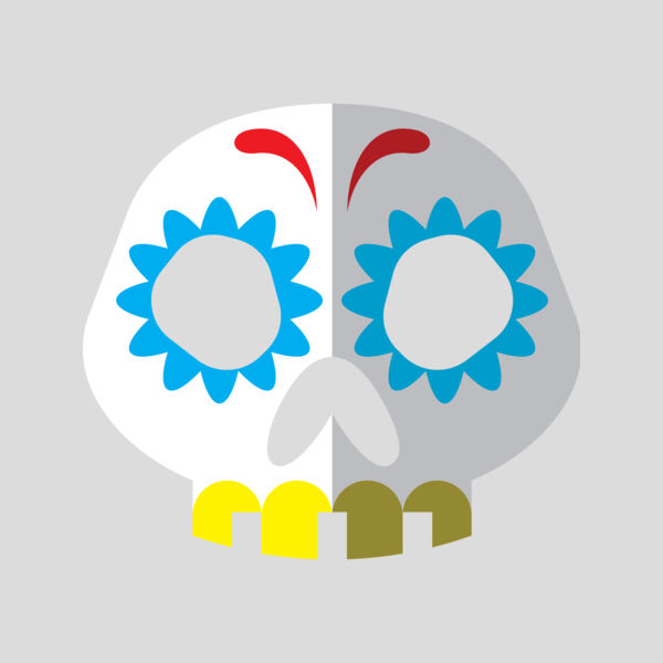 Elements Skull logo template 06 Thumbnail