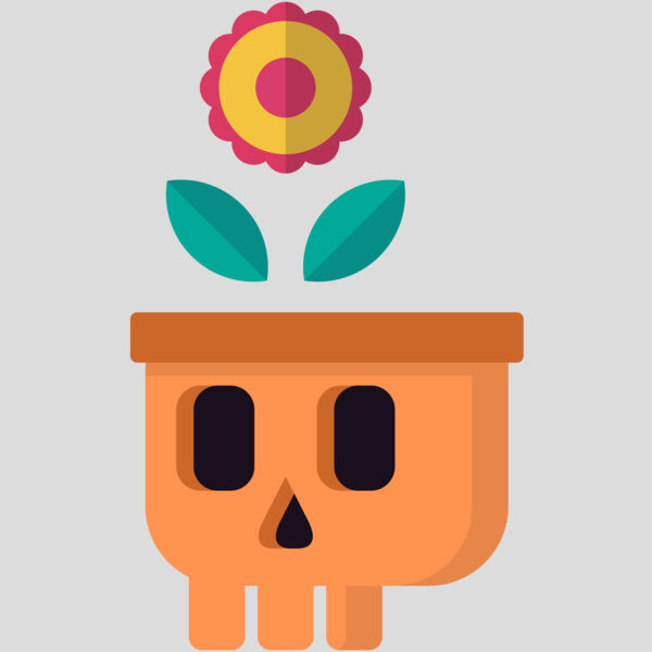 Elements Skull logo template 08 Thumbnail