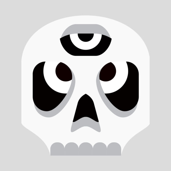 Elements Skulls logo template 18 Thumbnail