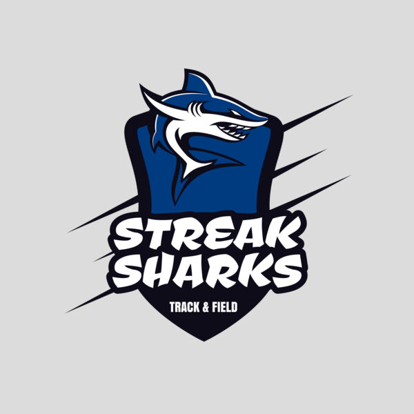 Sharks Track & Field Team Logo 01 Thumbnail