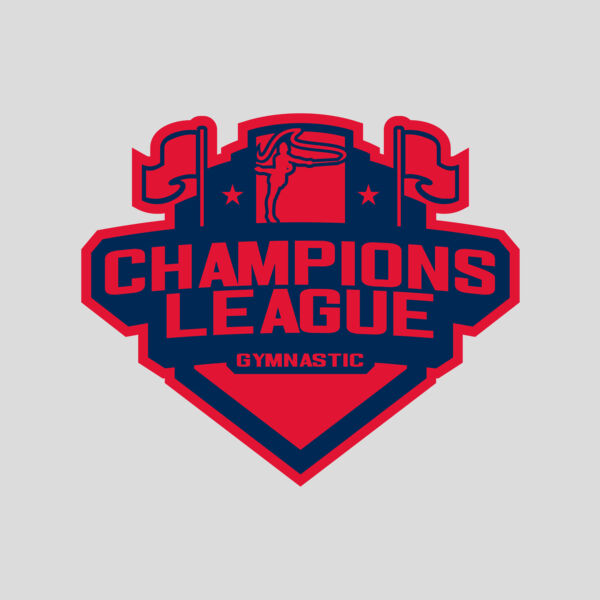 Champions League Gymnastic logo template Thumbnail