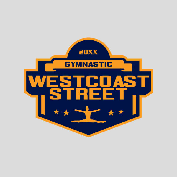 West Coast Street Gymnastic logo template 02 Thumbnail