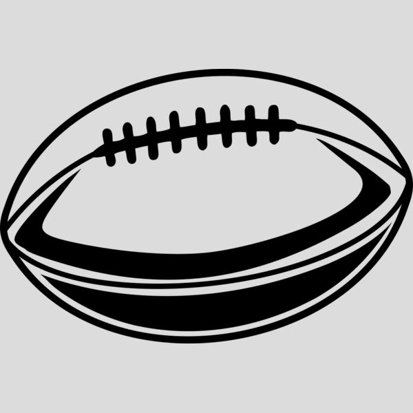 American Football   Clipart 5 Thumbnail