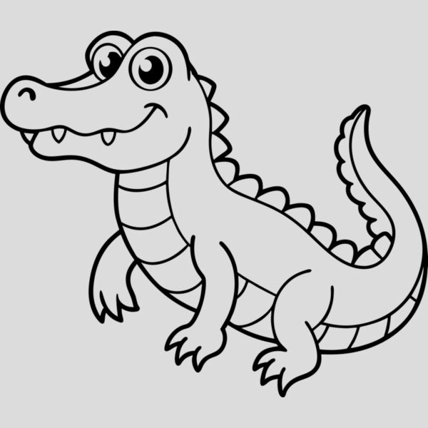 Alligator   Clipart 2 Thumbnail