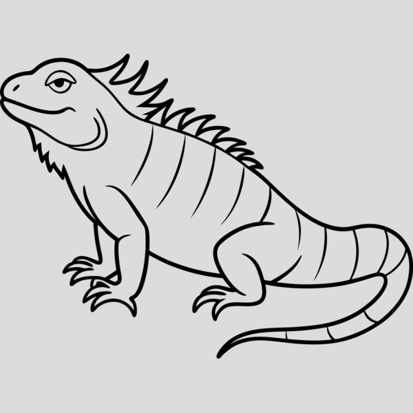 Iguana   Clipart 1 Thumbnail