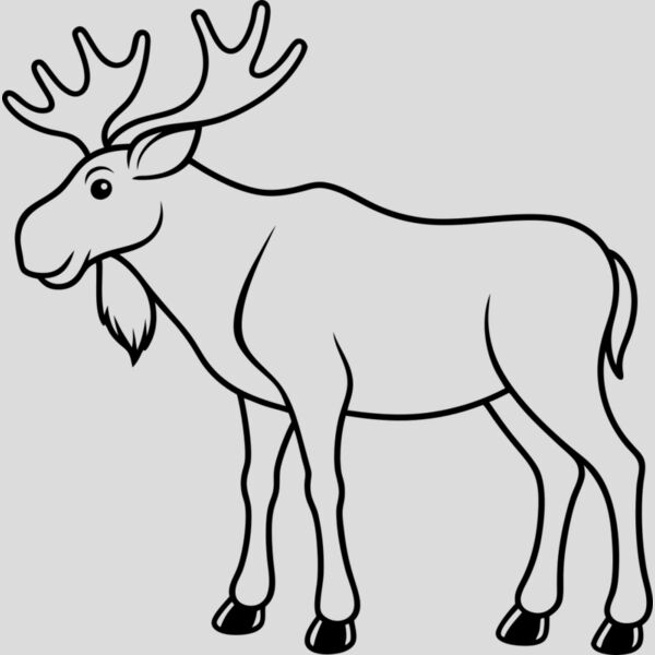 Moose   Clipart 3 Thumbnail
