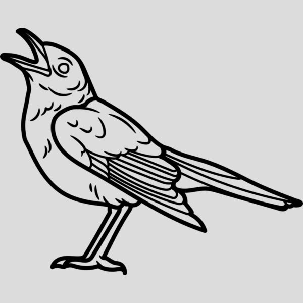 Nightingale   Clipart 1 Thumbnail
