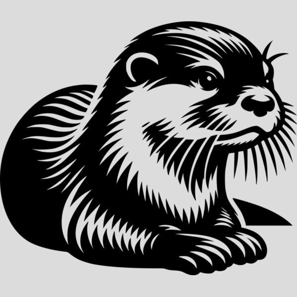 Otter   Clipart 2 Thumbnail