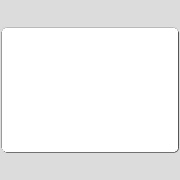 A2 Aluminium Composite Sign With Rounded Corners Thumbnail