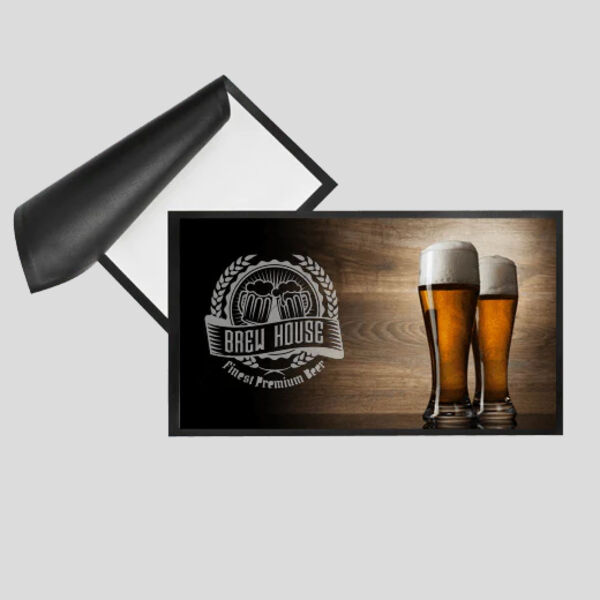 Bar Runner/ Mat - Rubber - 44cm x 25cm Thumbnail