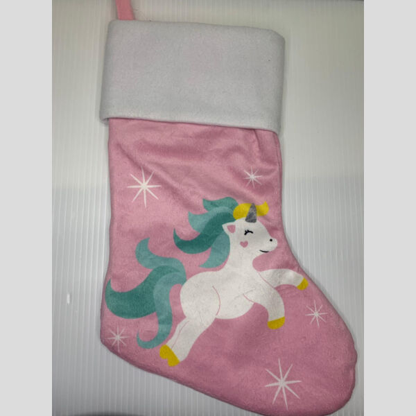 Unicorn Christmas Stocking Thumbnail