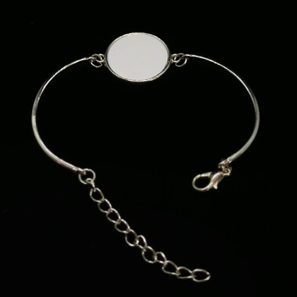 Bangle Bracelet With One Charm Thumbnail