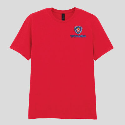Scania Embroidered - Softstyle™ adult ringspun t-shirt Thumbnail