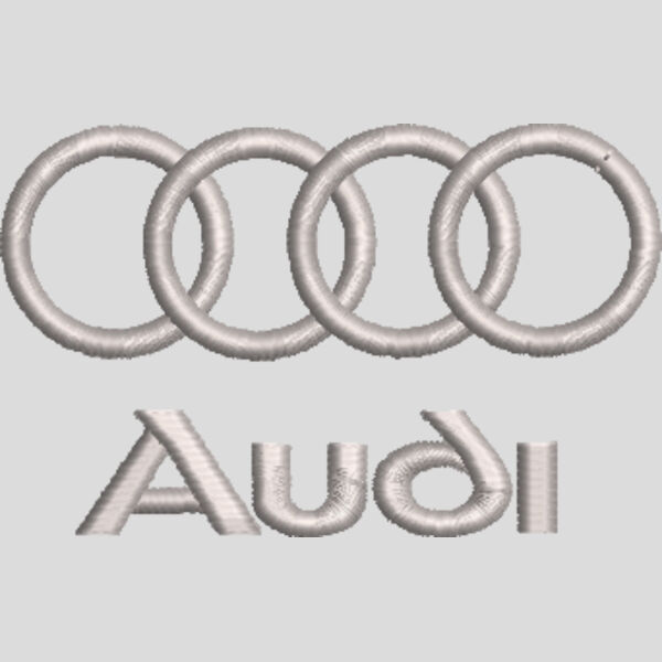 Audi Badge Silver Thumbnail