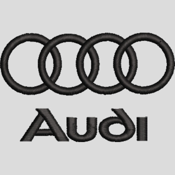 Audi Badge Black Thumbnail