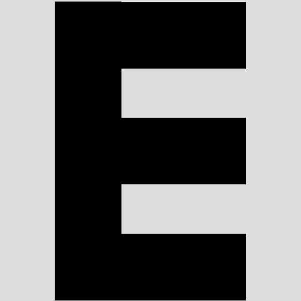 Baseball Alphabet E center Thumbnail