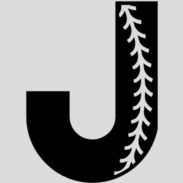 Baseball Alphabet J left Thumbnail