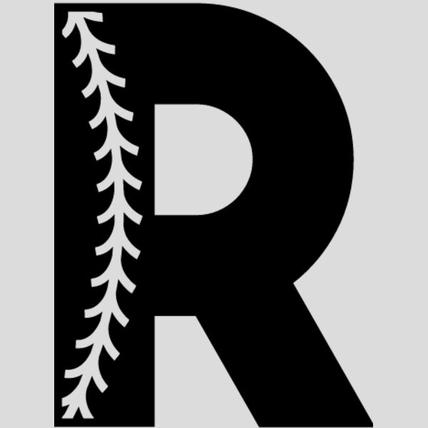 Baseball Alphabet R left Thumbnail