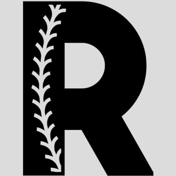 Baseball Alphabet R right Thumbnail