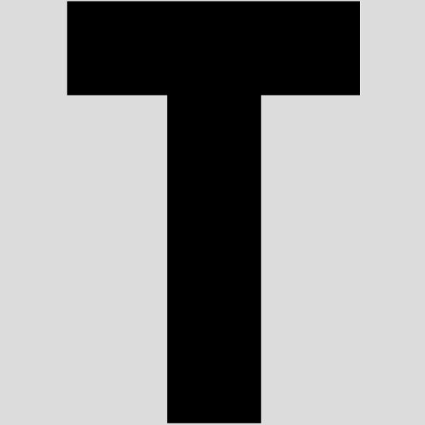 Baseball Alphabet T center Thumbnail