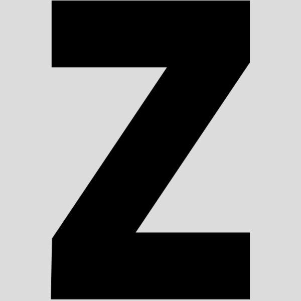 Baseball Alphabet Z center Thumbnail