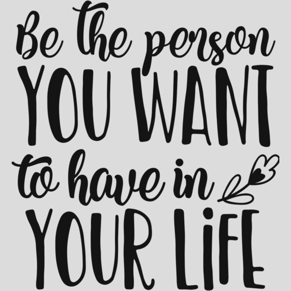 Be the person you want to Thumbnail