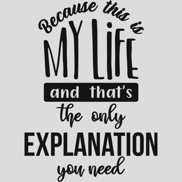 Because this is my life and that s the Thumbnail