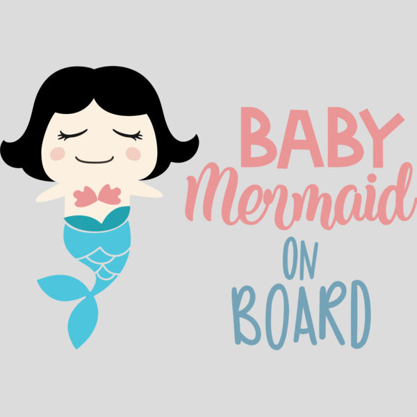 Baby Mermaid On Board Thumbnail