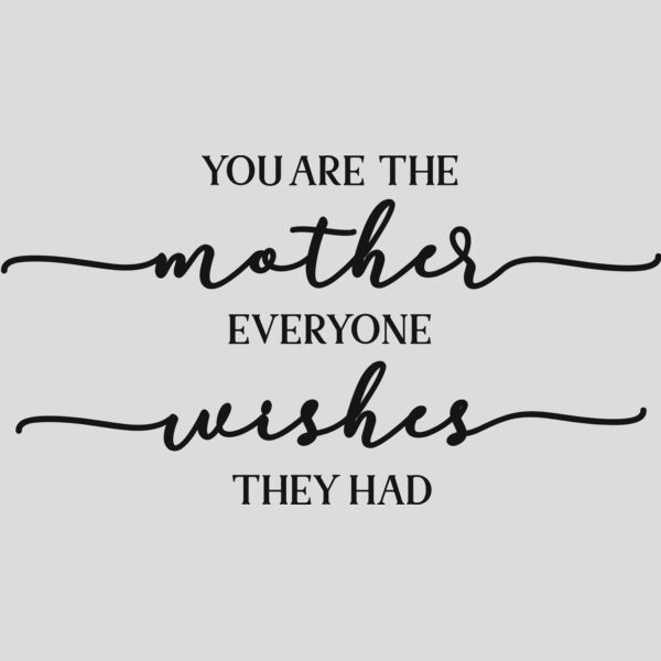 You are the mother everyone Thumbnail