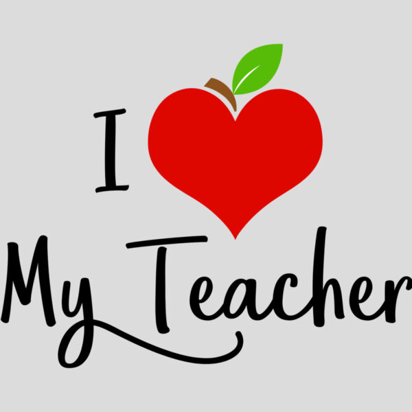 Apple Heart I Love My Teacher Thumbnail