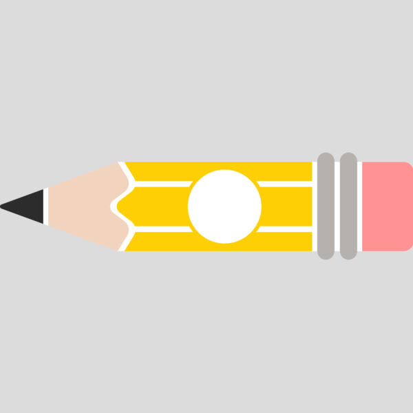 Pencil Monogram circle Thumbnail